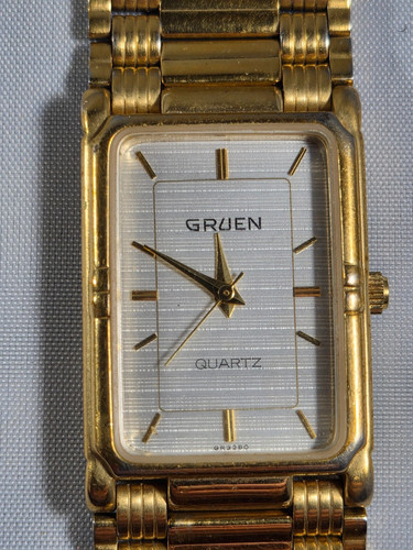 Gruen quartz rectangular dress - gruen,