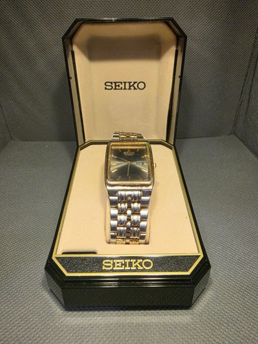 Seiko quartz rectangular - seiko,