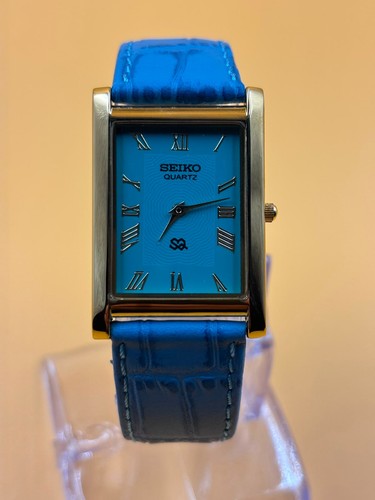 Vintage seiko slim - tank, quartz