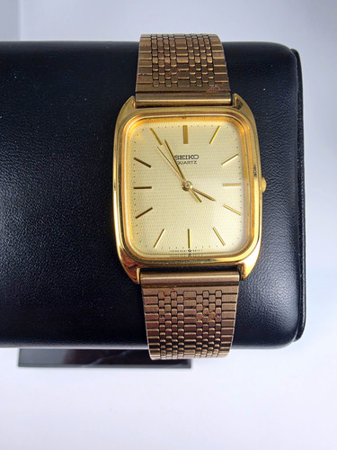 Seiko quartz gold tone - seiko, gold-tone