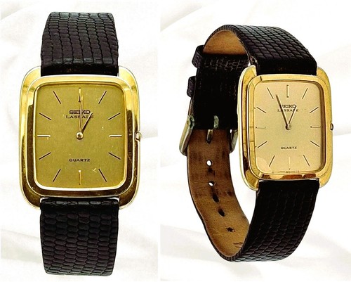 1981 seiko lassale gold tone - 1981,