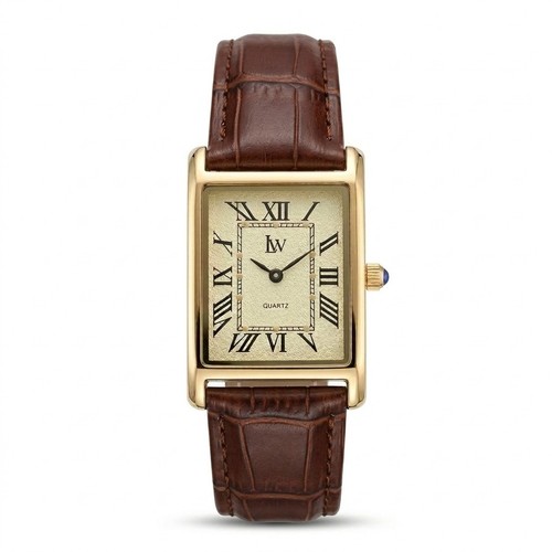 Vintage style slim rectangular - slim,