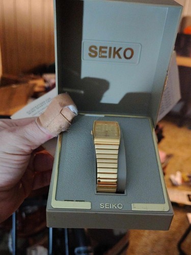 Seiko quartz tank - quartz, watch