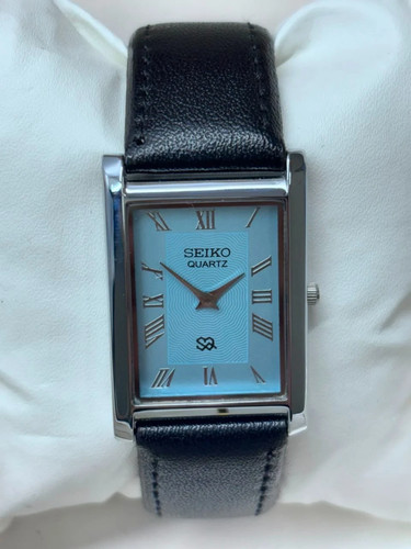 Seiko quartz men - men's, rectangular