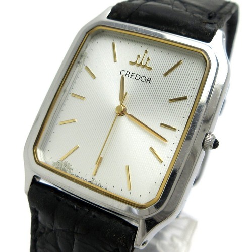 Seiko credor 7771 5030 silver - seiko, 7771-5030